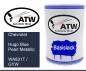 Preview: Chevrolet, Hugo Blue Pearl Metallic, WA831T / GYW: 500ml Lackdose, von ATW Autoteile West.